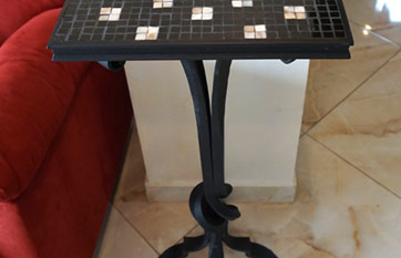 Forged coffee table «Coffee»