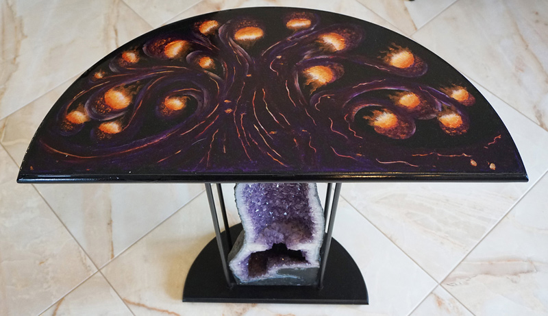 Дизайнерский стол Огненное дерево