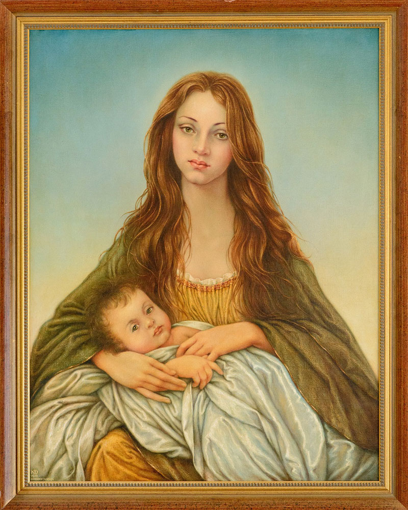 Картина «Мадонна» - религиозный жанр