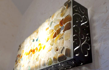 Designer lamp «Gems»