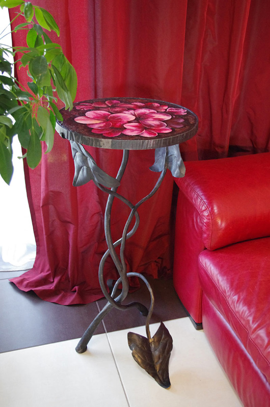 coffee table Flower Glade for bedroom or boudoir